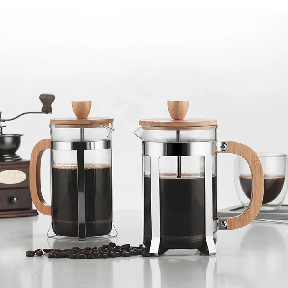 Coffee Equipment Camping - 350/600ml Stainless Steel Pressing Pots Food