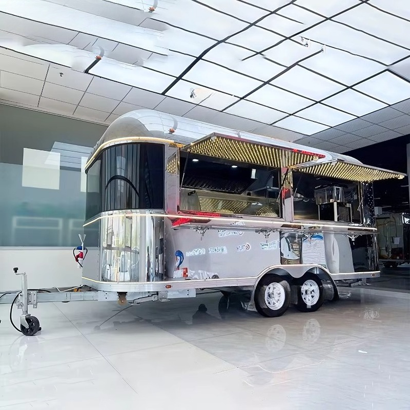 Mobile Coffee Van Equipment - Custom Food Truck Trailer Fully Equipped