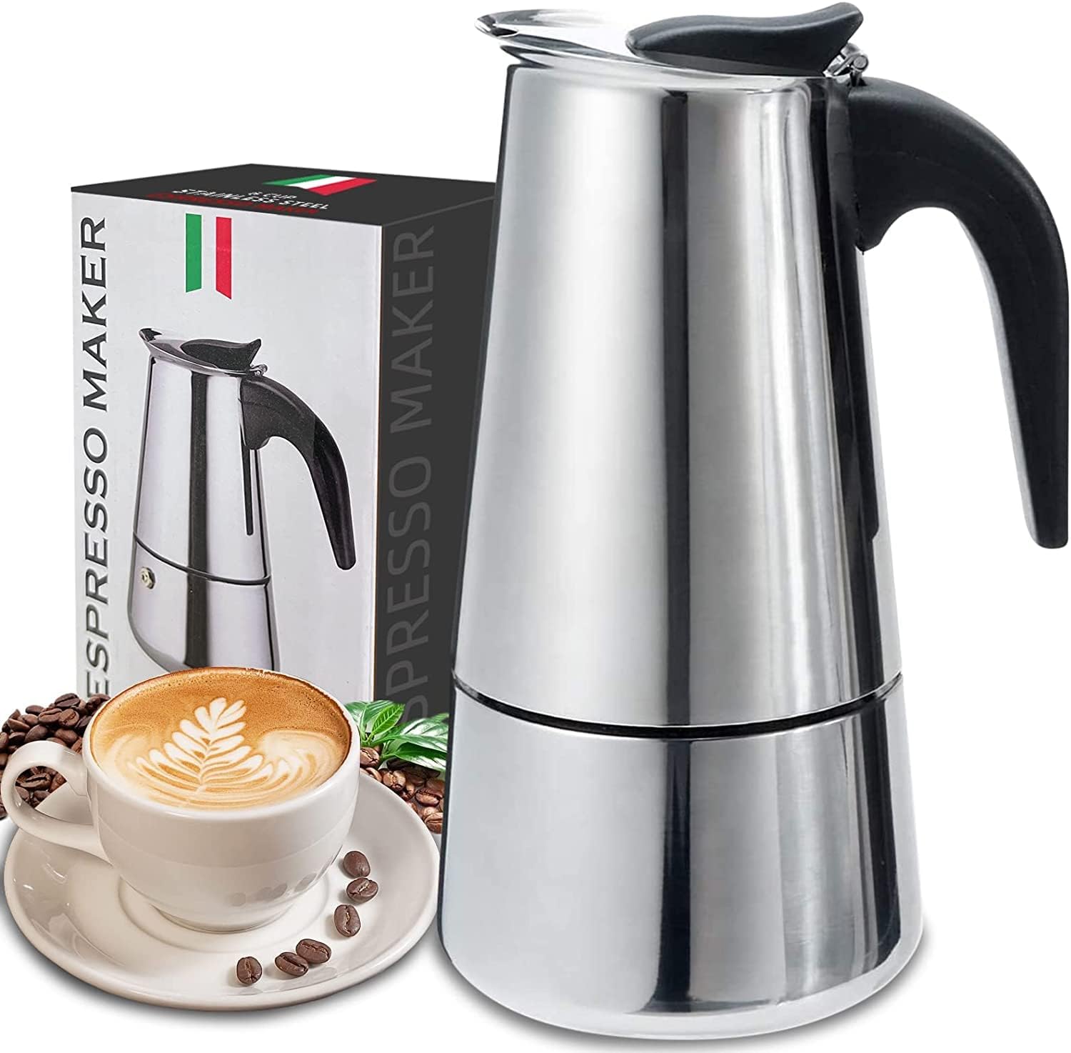 Coffee Equipment Accessories - 4/6/9 ly Moka nồi Caffe máy