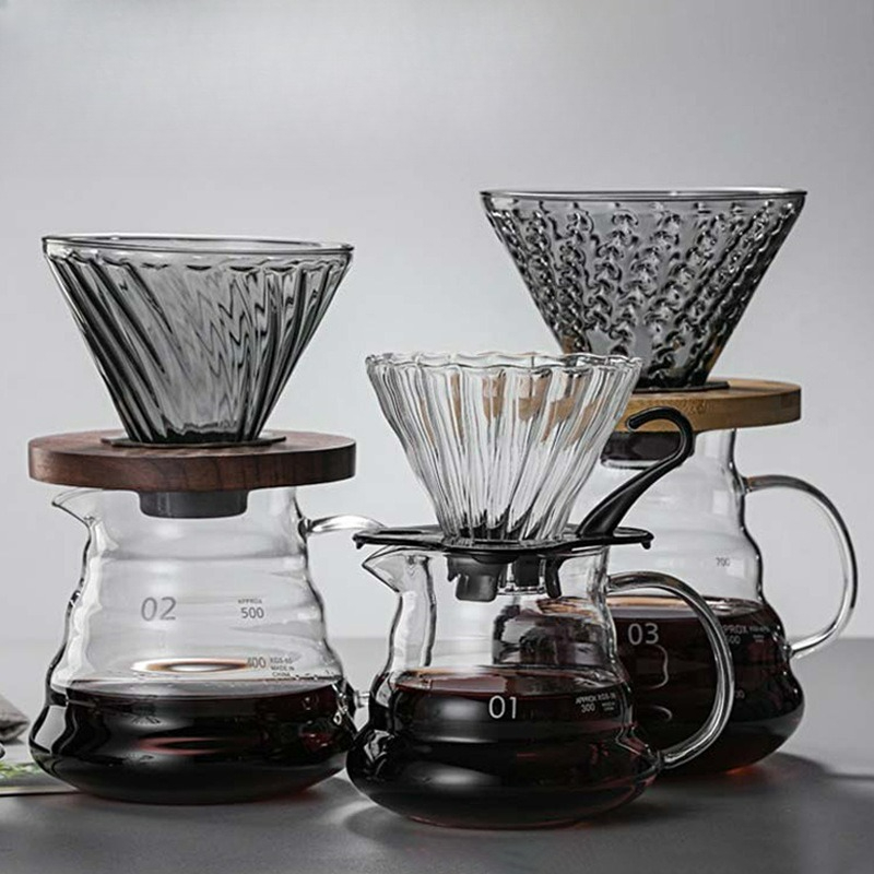 Coffee Equipment Camping - Pour Over Coffee Maker Set High-Heat