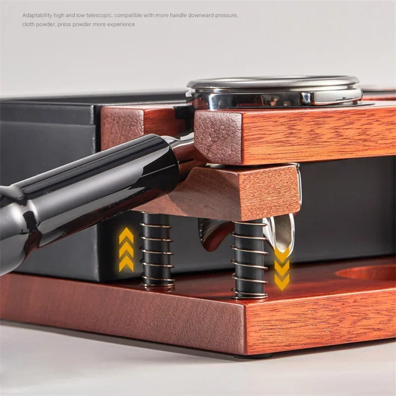 JUSTINLAU Spring Coffee Tamper - đánh giá và giá Coffee Knock Box