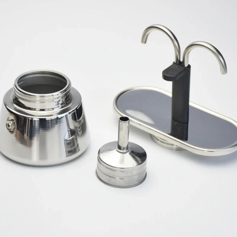 200ML Mini Moka Pot Double Tub - đánh giá và giá Coffee Equipment Accessories