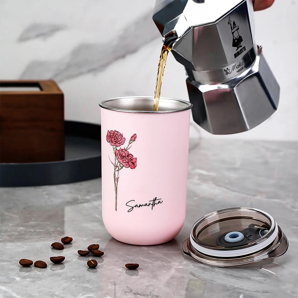 Personalized Birth Flower Coff - đánh giá và giá Coffee Equipment Camping