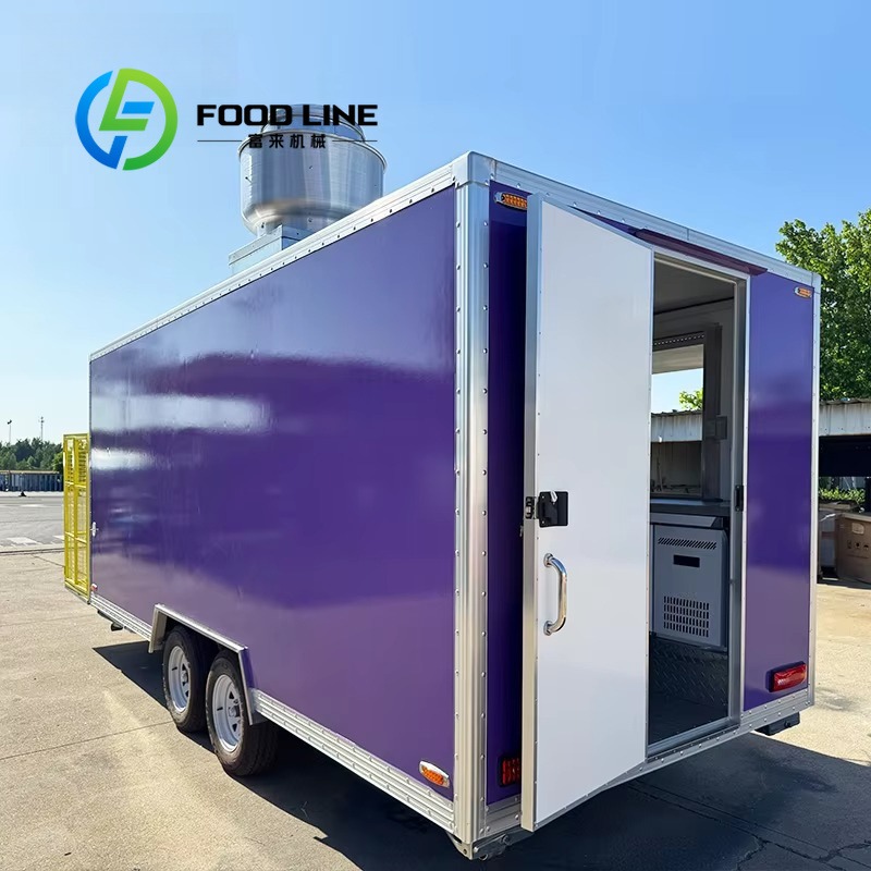 Custom Mobile Food Cart Traile - đánh giá và giá Mobile Coffee Van Equipment