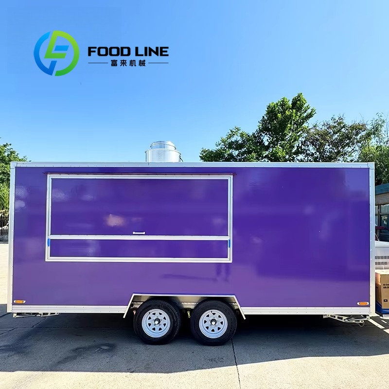Custom Mobile Food Cart Traile - đánh giá và giá Mobile Coffee Van Equipment