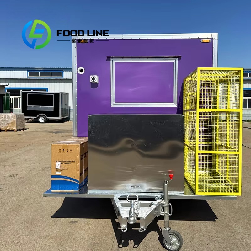 Custom Mobile Food Cart Traile - đánh giá và giá Mobile Coffee Van Equipment