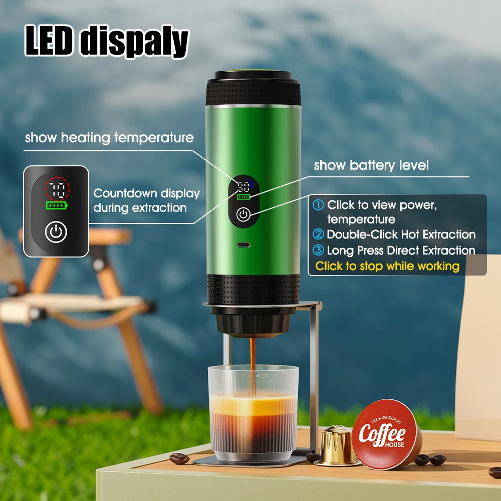 DENOKIN 3-in-1 Capsule Coffee  - đánh giá và giá Coffee Equipment Camping
