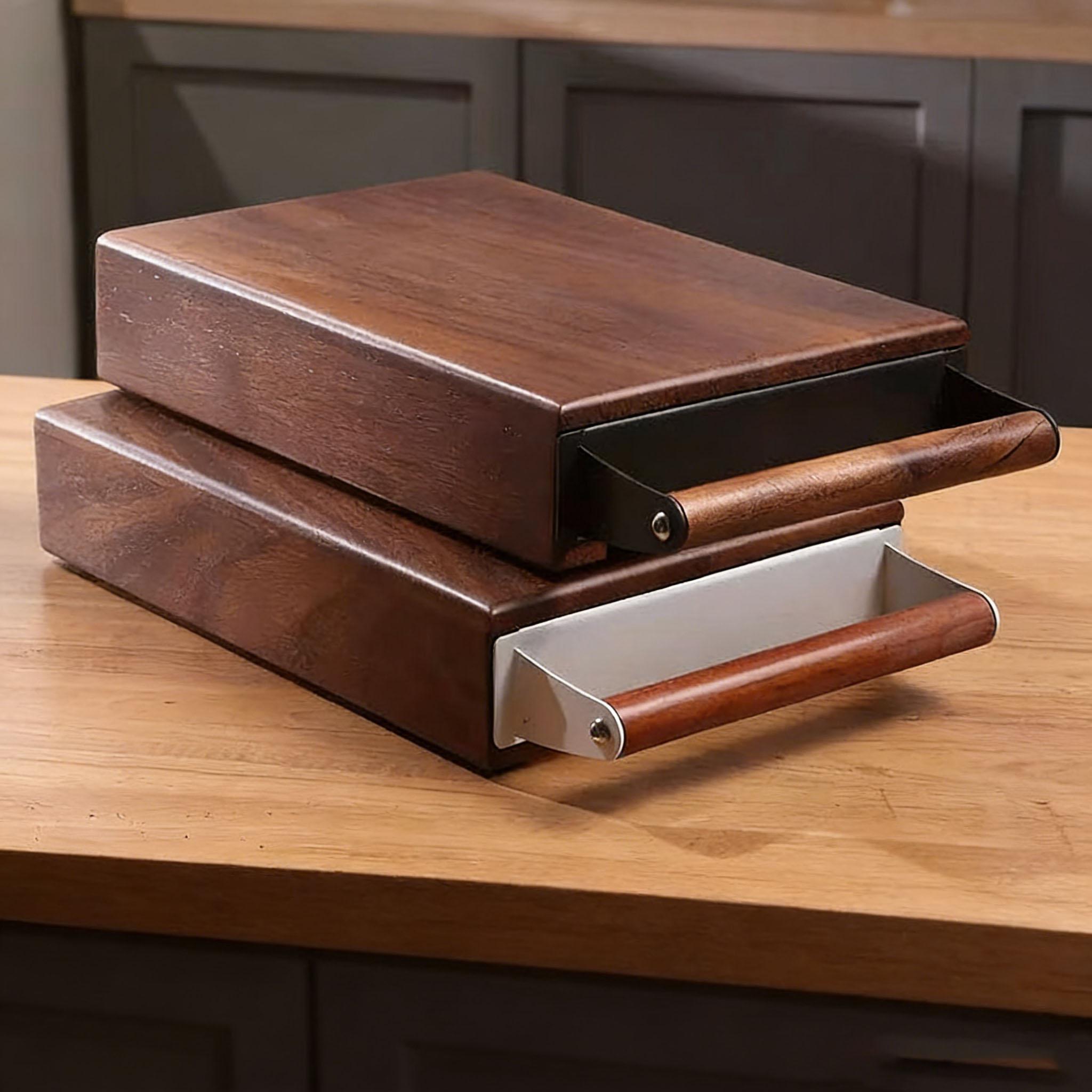 Walnut Coffee Knock Box Espres - đánh giá và giá Coffee Knock Box