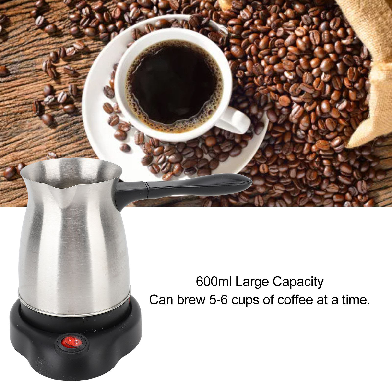 Electric Turkish Coffee Maker  - đánh giá và giá Coffee Equipment Camping