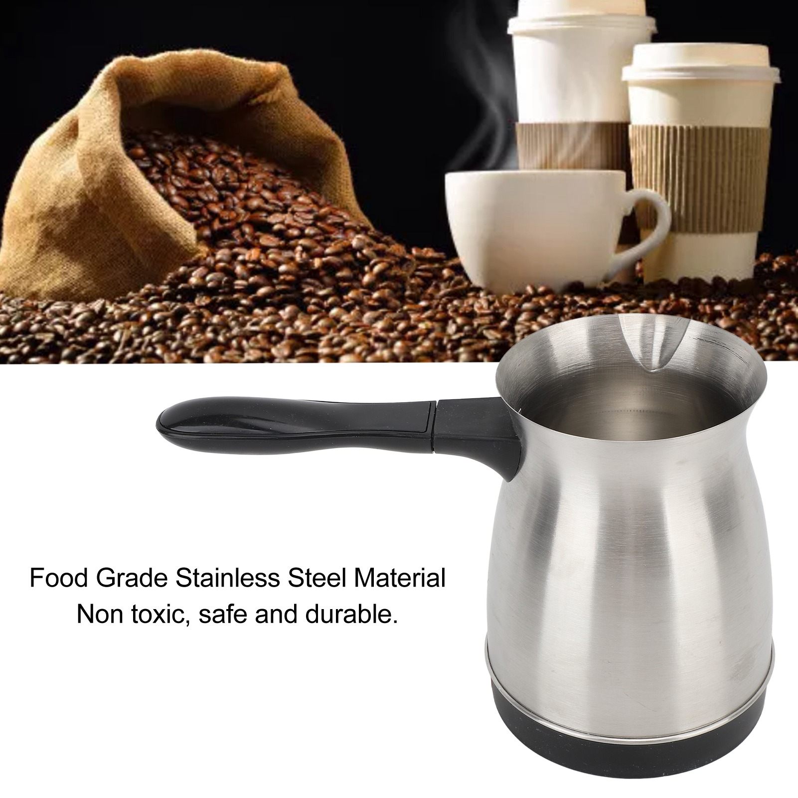 Electric Turkish Coffee Maker  - đánh giá và giá Coffee Equipment Camping