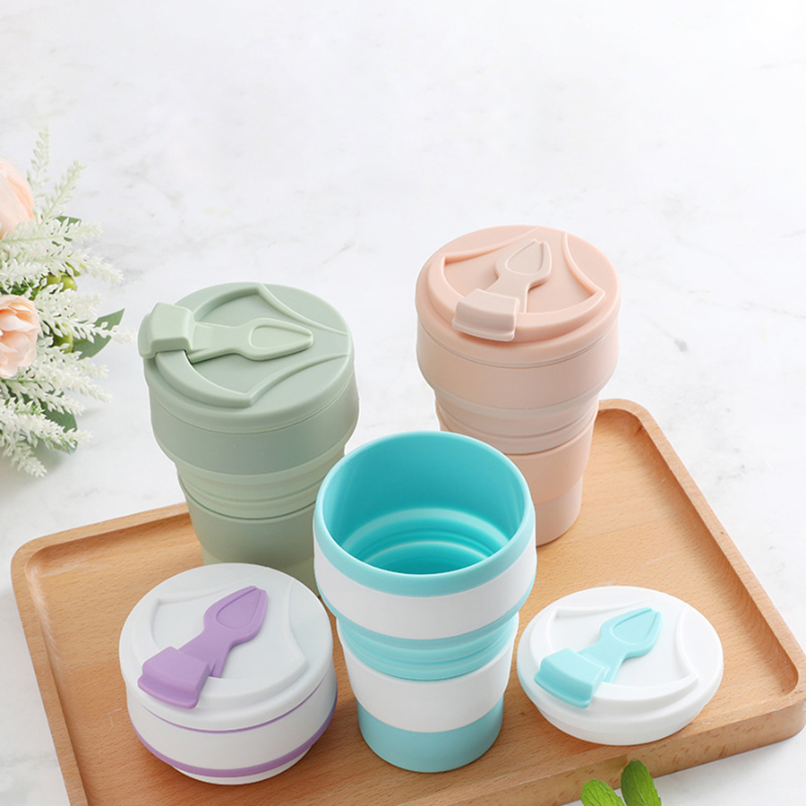 350ML Food-Grade Silicone Fold - đánh giá và giá Coffee Equipment Camping