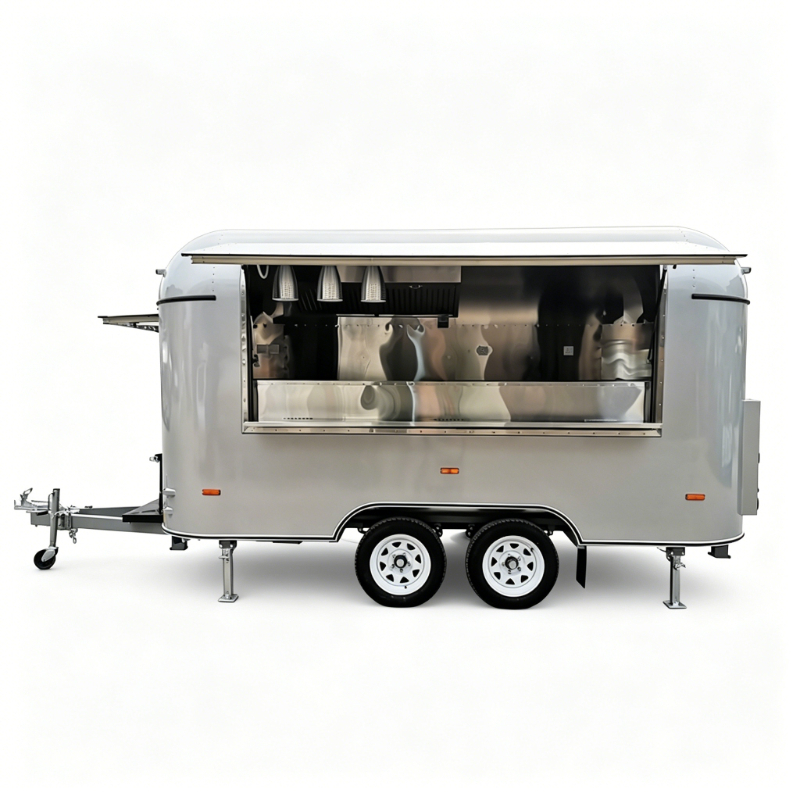 Food Truck Mobile with Kitchen - đánh giá và giá Mobile Coffee Van Equipment
